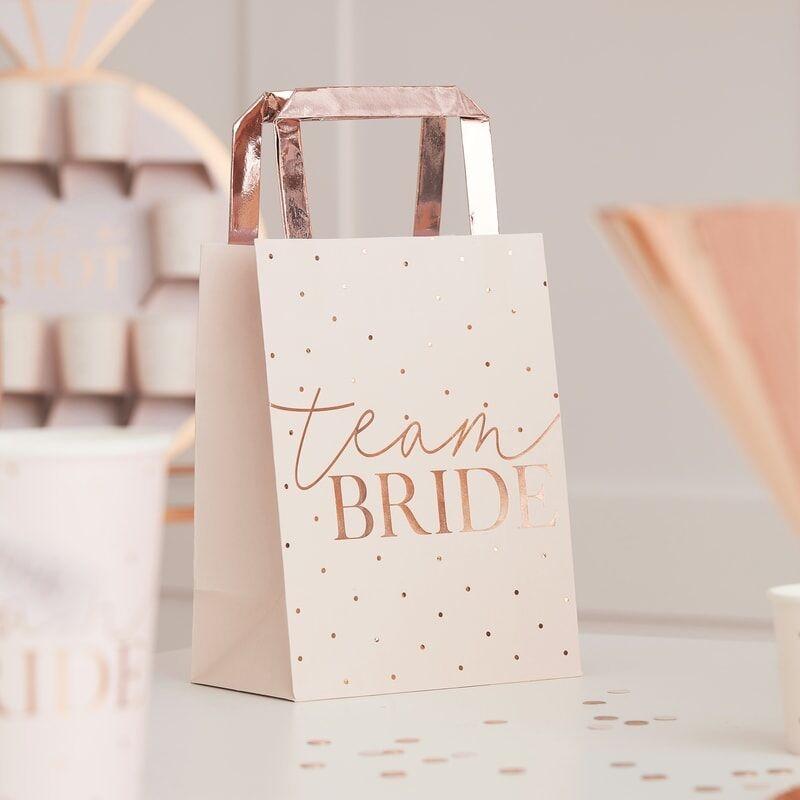 Party Tragetaschen Team Bride JGA
