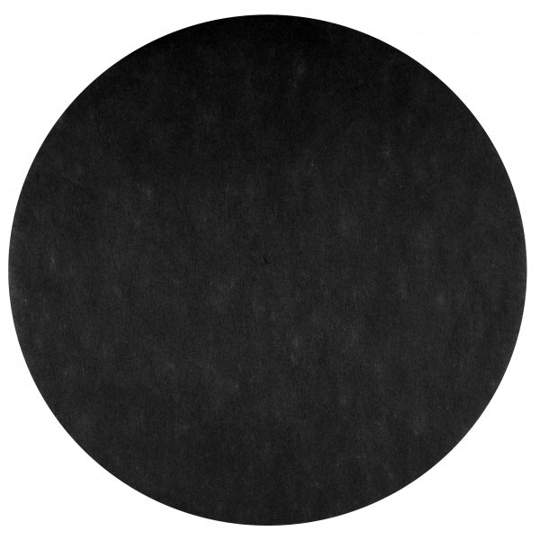 Tischset rund schwarz
