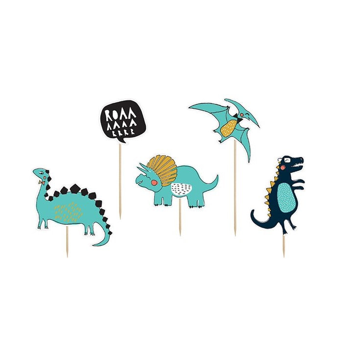 Tortenstecker Dinosaurier Motiv
