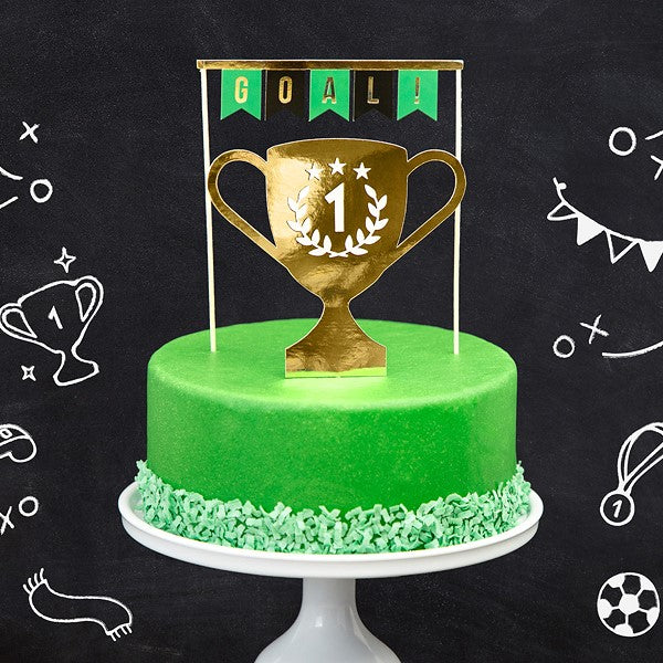 Tortenstecker Fußball Party