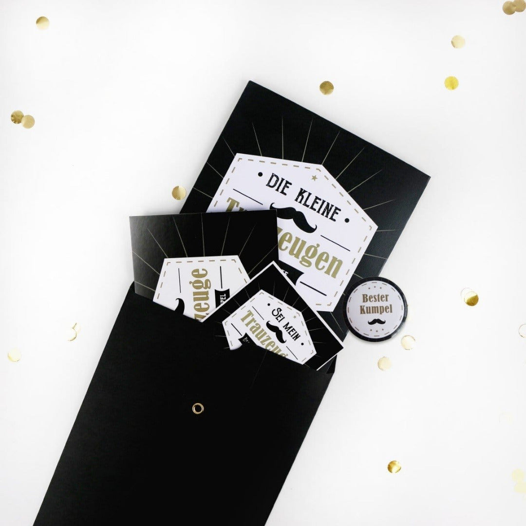 Trauzeuge Geschenk Set Bester Kumpel