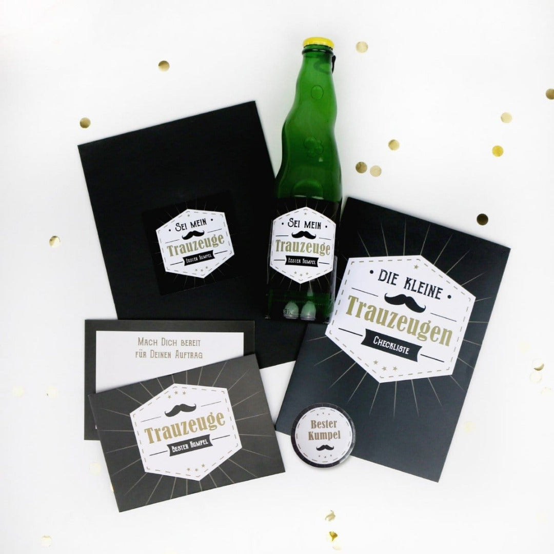 Trauzeuge Geschenk Set