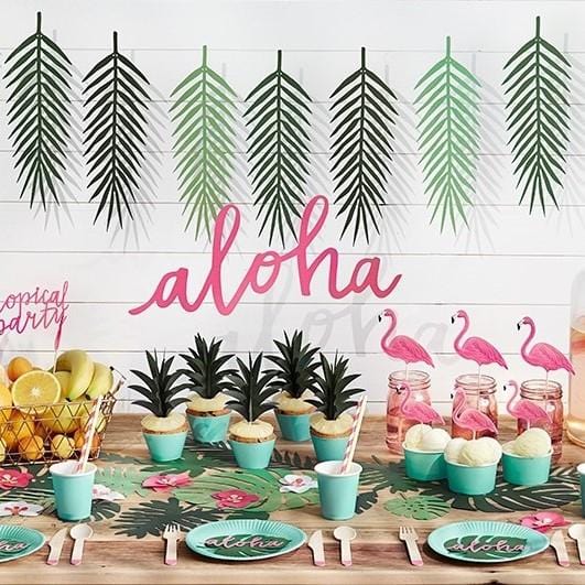 Blätter Girlande Dekobeispiel