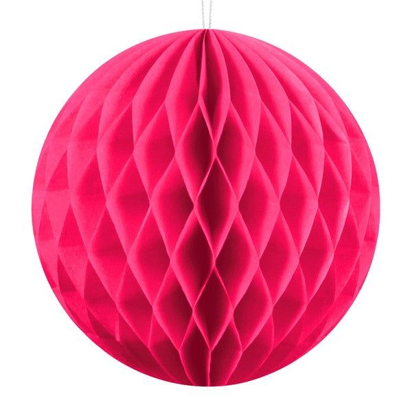 Wabenball 30 cm fuchsia