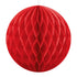 Wabenball 30 cm rot