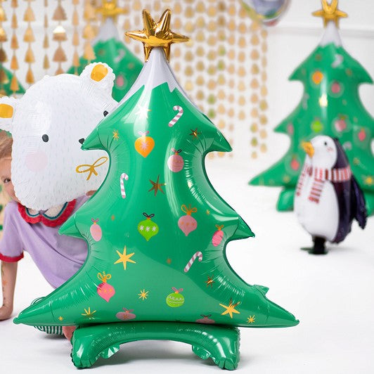 Folienballon Weihnachtsbaum
