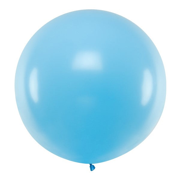 XXL Luftballon rund blau