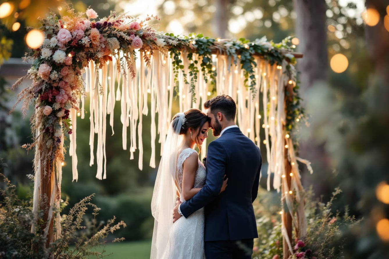 Von Boho bis Vintage: Die schönsten Dekorationsideen für Outdoor-Hochzeiten