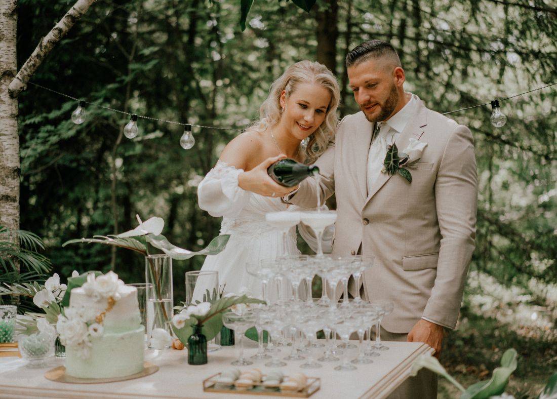 Nach der Trauung – Tipps für einen unvergesslichen Sektempfang