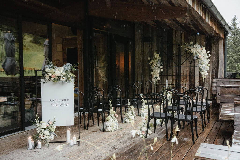 Ein moderner Hochzeitstraum in den Bergen - Die perfekte Verbindung von Natur und Eleganz