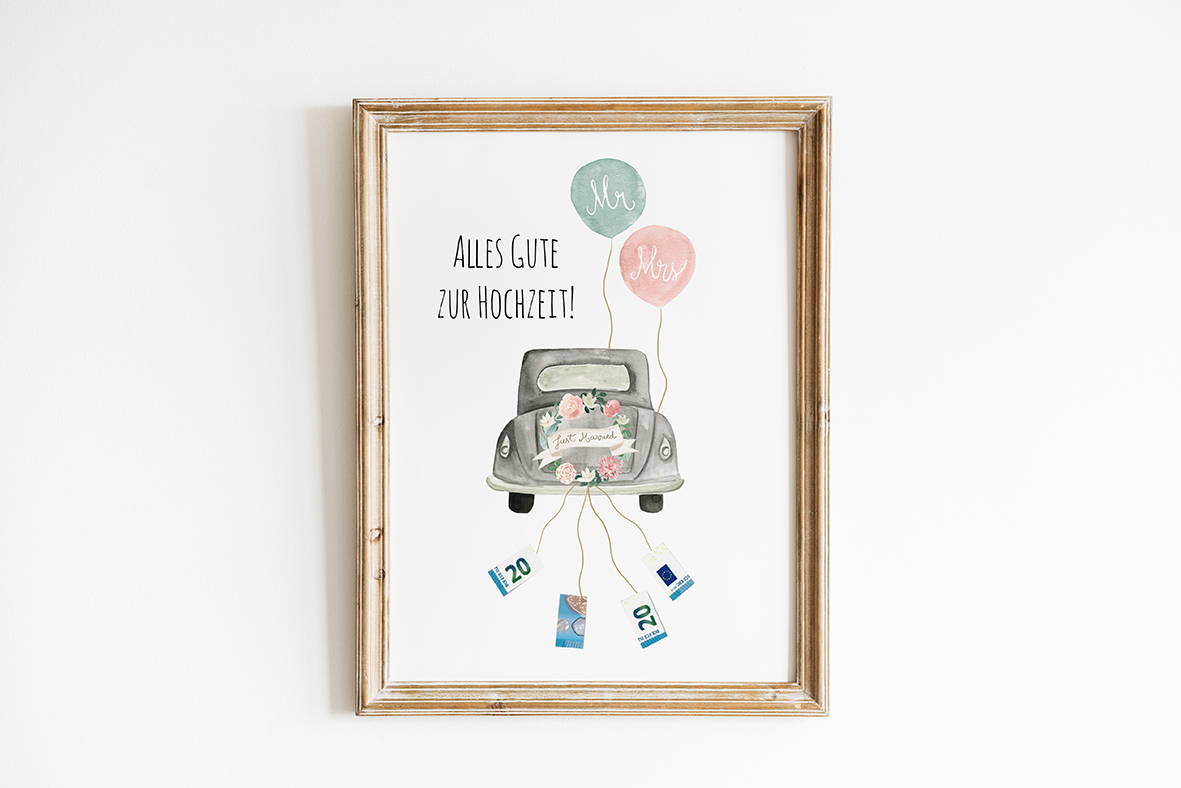 Geldgeschenke zur Hochzeit - 4 einfache Tipps für das perfekte Hochzeitsgeschenk