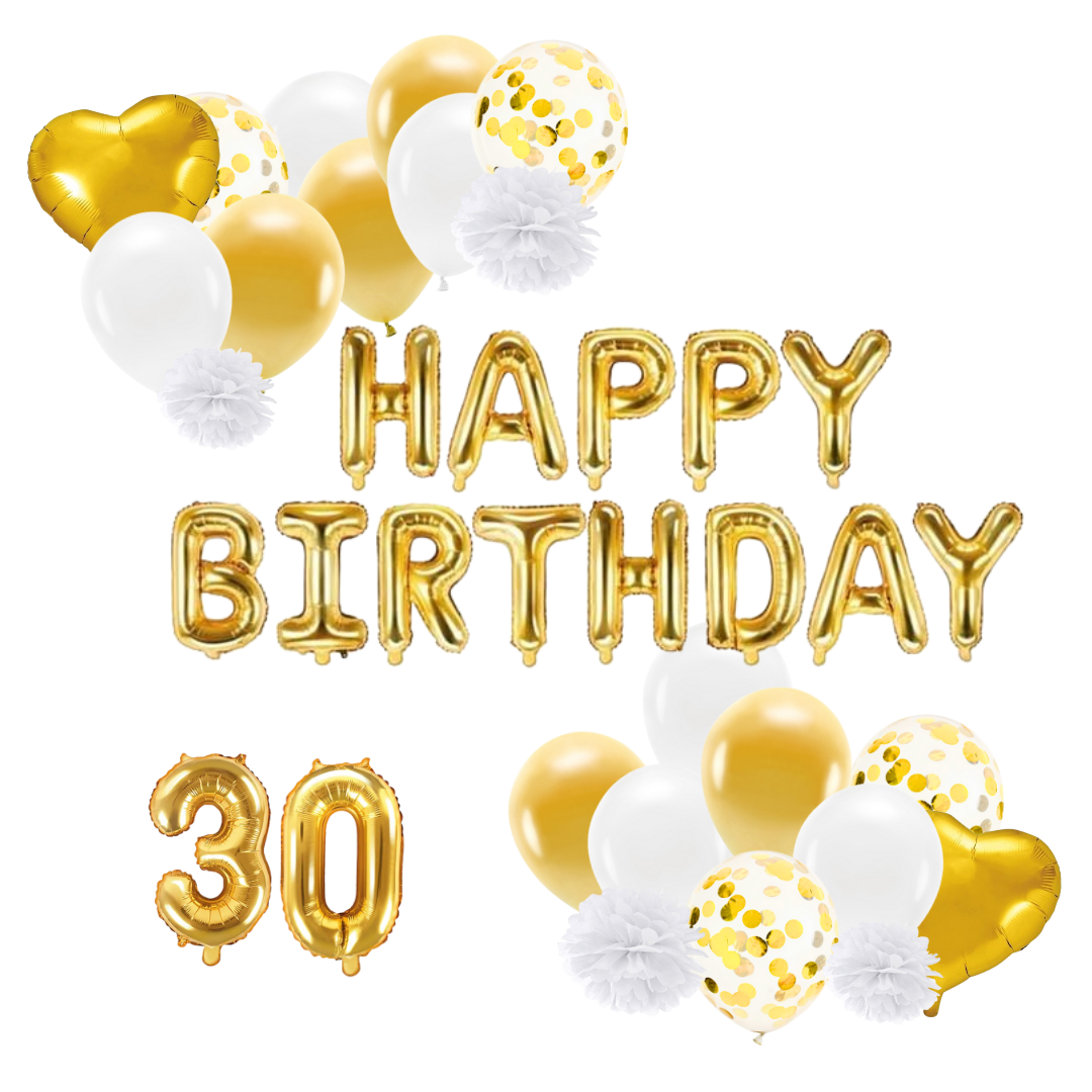 30-geburtstagsdeko-gold-gross-raum