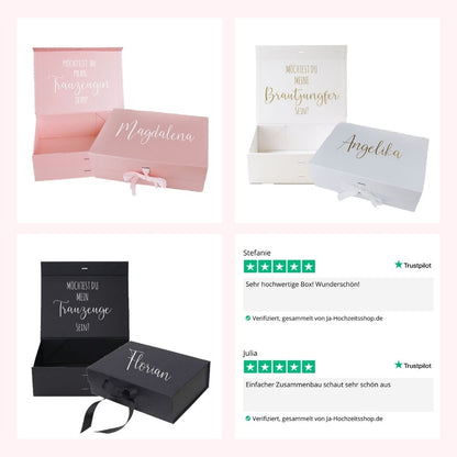 Instagram Angebot: Zinkwanne + Geschenkbox + Herzbrille