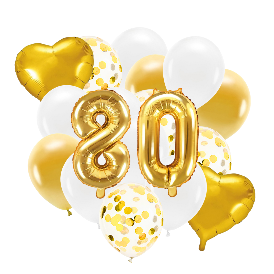 80-geburtstagsdeko-gold
