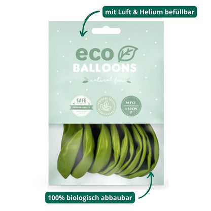 ECO Luftballons 30 cm 10 Stück