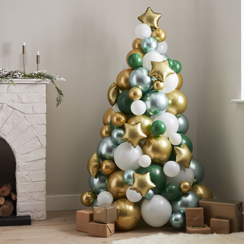 Weihnachtsbaum Ballongirlande 