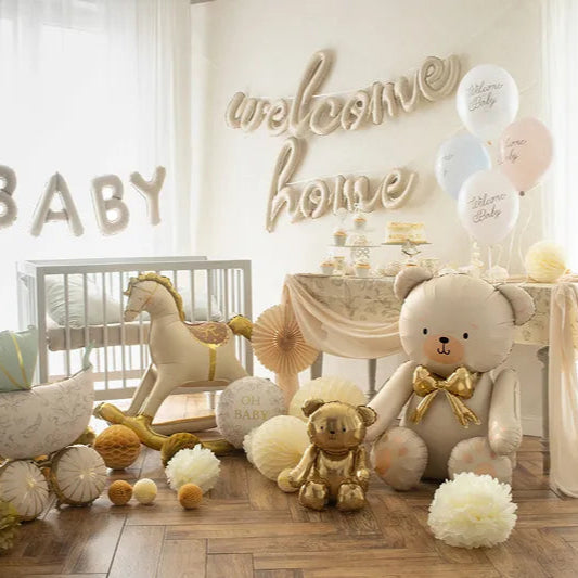 Folienballon Baby Welcome Home