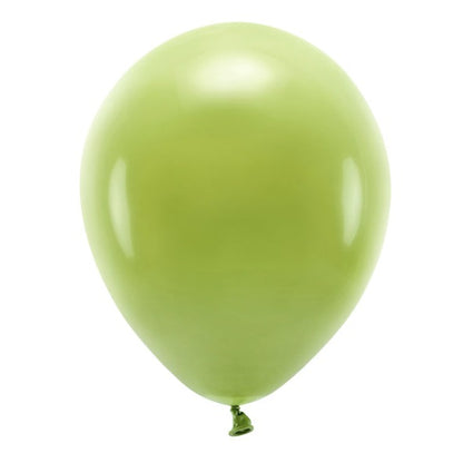 ECO Luftballons 30 cm 10 Stück olive