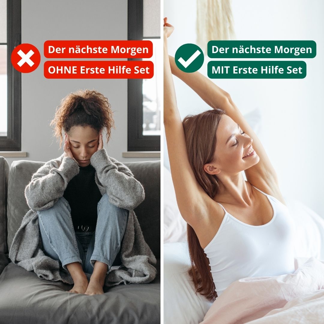 Erste Hilfe Hangover Set I Gastgeschenk Idee I Ja-Hochzeitsshop
