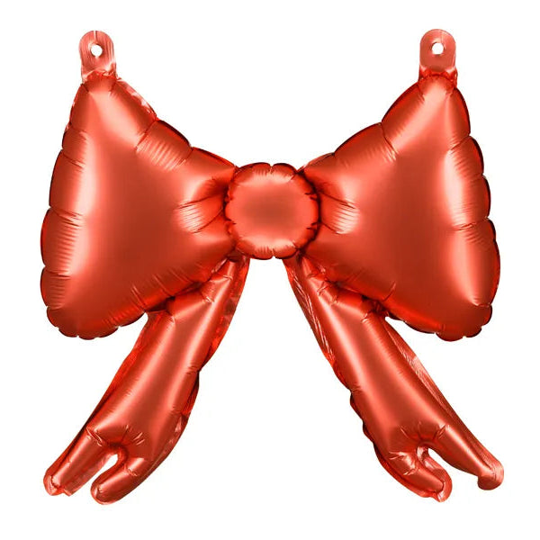 folienballon-schleife-rot-hochzeitsdeko