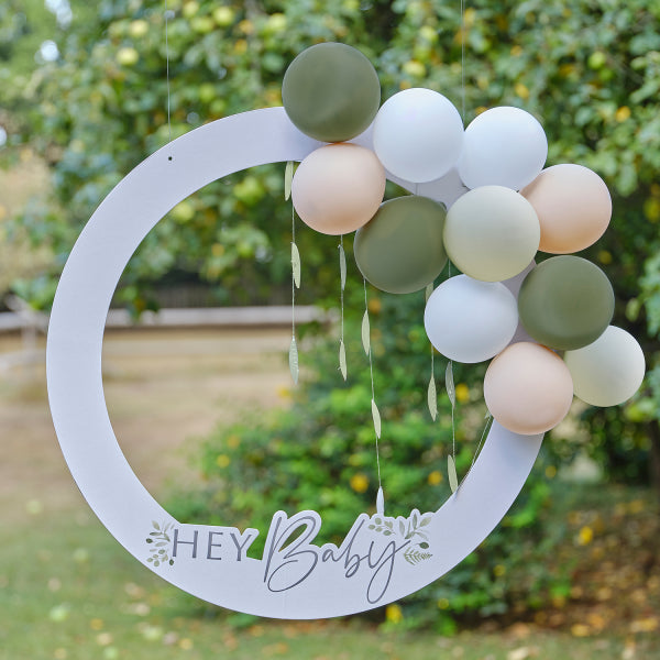 Fotobox Rahmen Babyparty mit Ballons