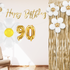90. Geburtstag Deko Gänseblümchen (11-teilig)