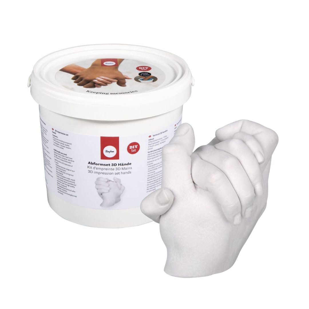 DIY Gips Abform Set für Hände