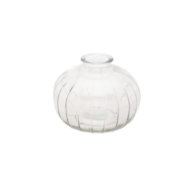 Glas Vase bauchig (1 Stück)