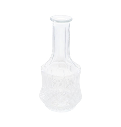 Glas Vase mit langem Hals (1 Stück)