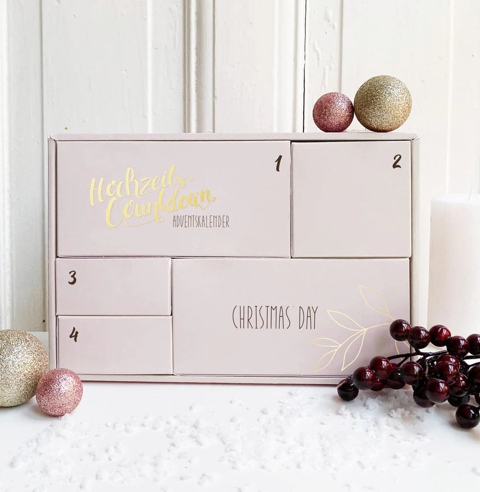 Adventskalender für die Braut - 5 Türchen für den Advent