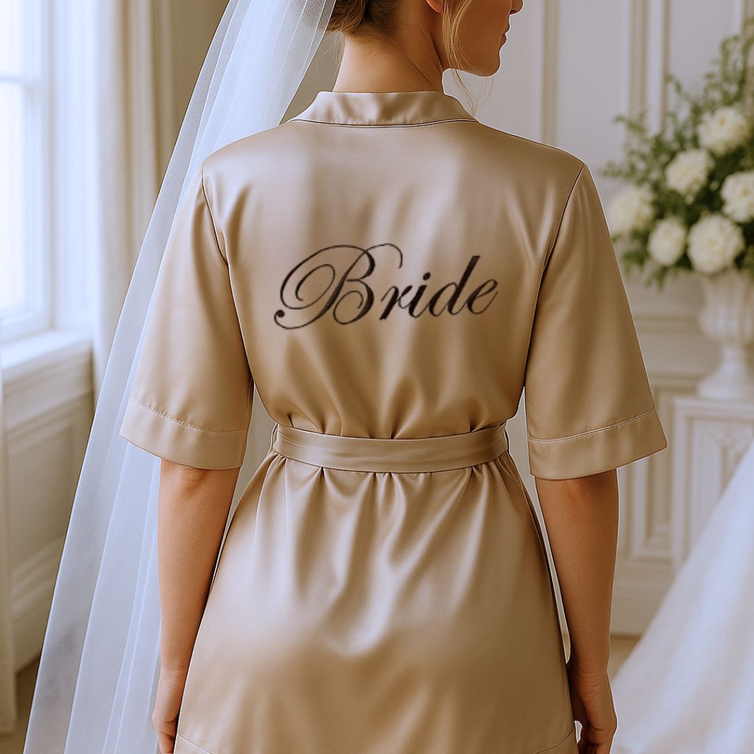 Satin Kimono Bride