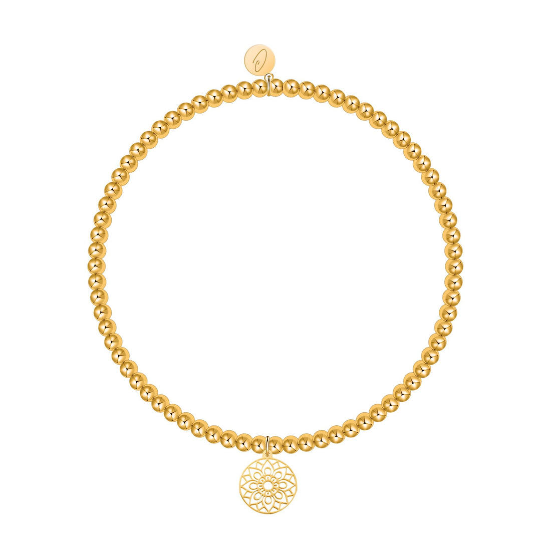 Kugel-Armband Mandala des Glücks