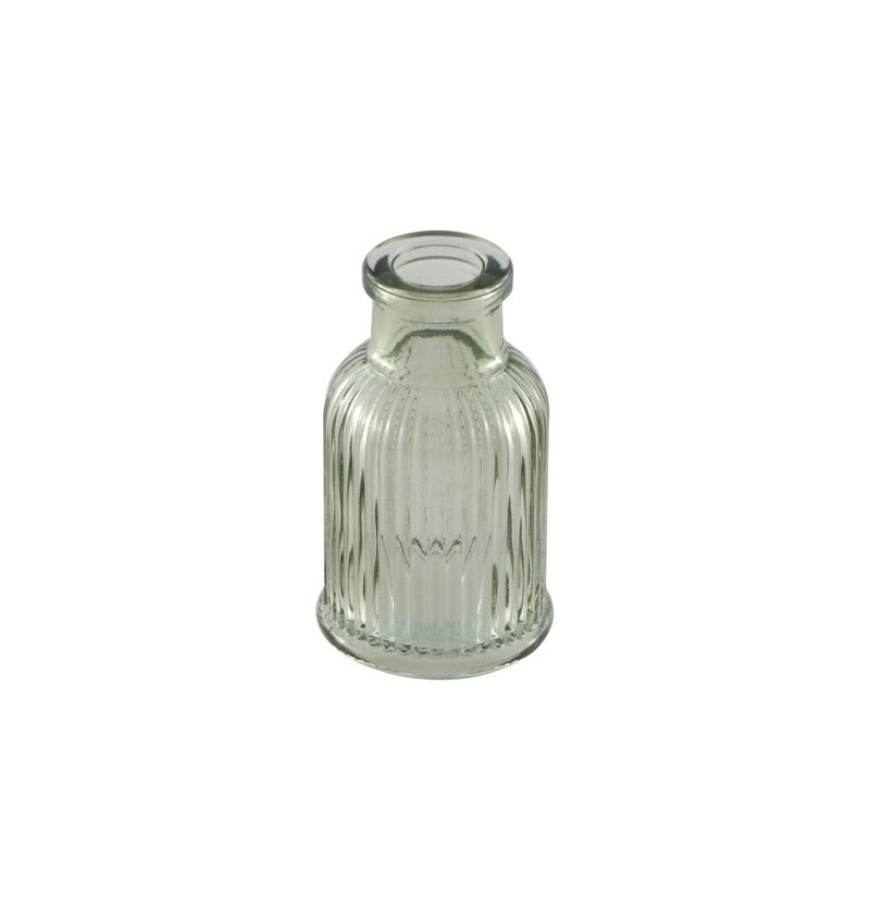 Mini Vase aus Glas gestreift (1 Stück)