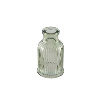 Mini Vase aus Glas gestreift (1 Stück)