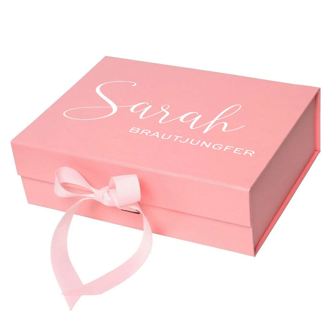 geschenkbox mit magnet rosa