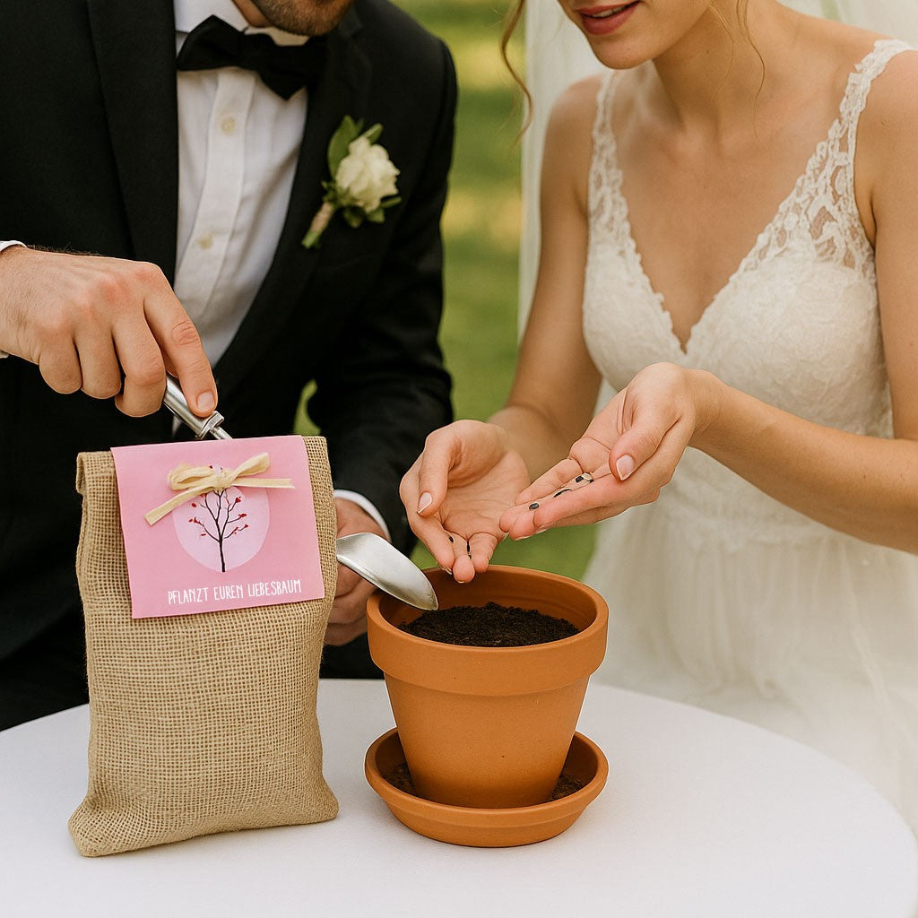 hochzeit pflanzset baum