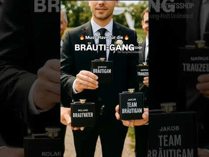 Personalisierter Flachmann