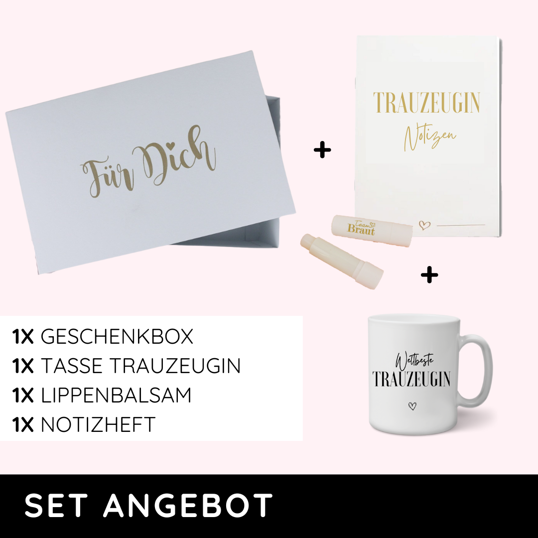 Geschenkset Trauzeugin