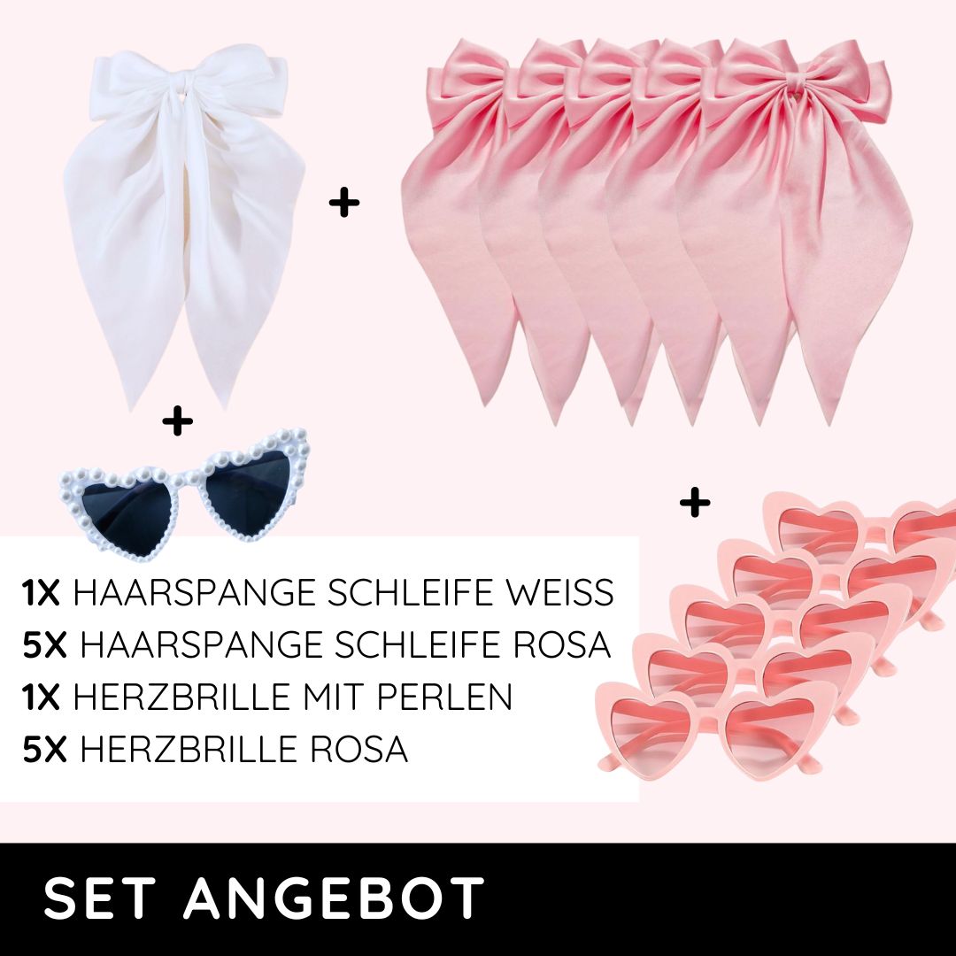 Team Braut Accessoires Set (12-teilig)