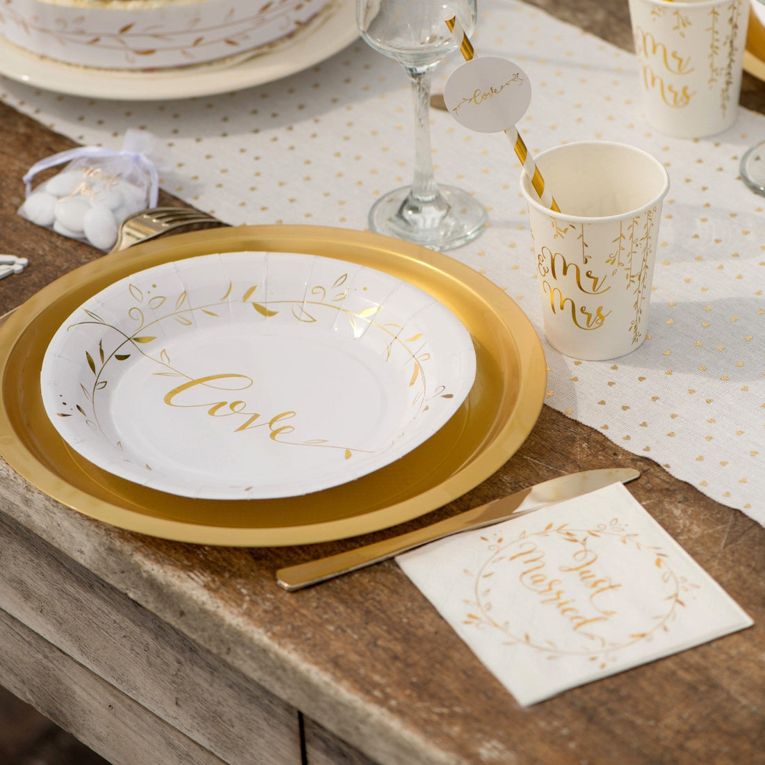 Cocktail Servietten Just Married