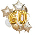 60 geburtstag deko set ballon