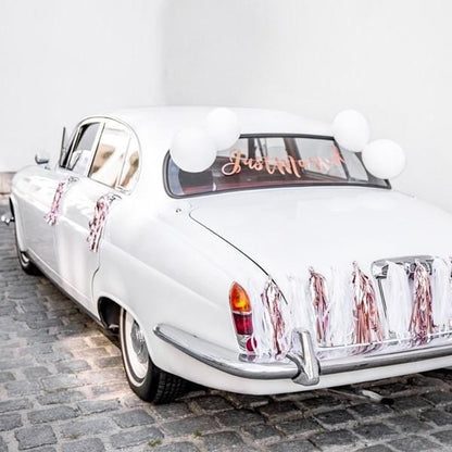 Autoschmuck im Vintage-Stil für Eure Hochzeit kaufen!