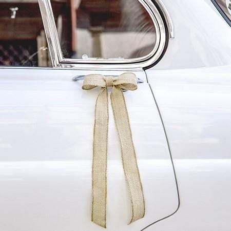 Auto Deko Set Schleifen für Deine Hochzeit – Ja-Hochzeitsshop