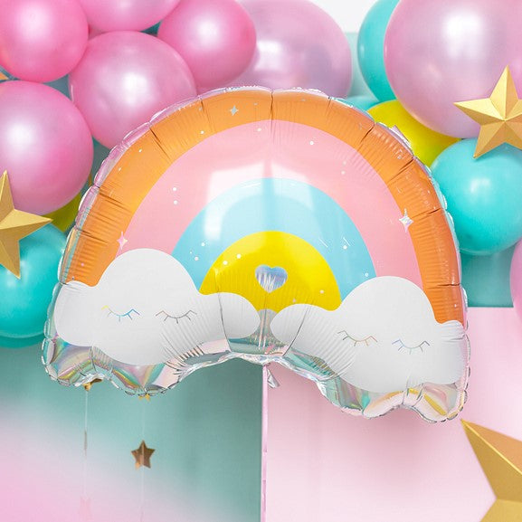 Regenbogen Folienballon