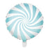 Folienballon Bonbon blau