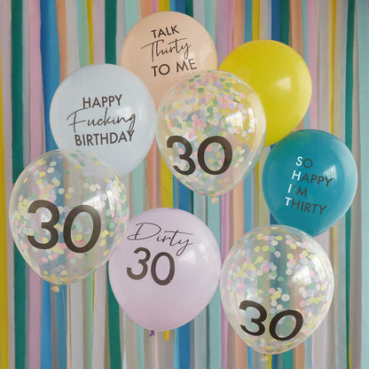 Ballon Set Fucking Birthday 30