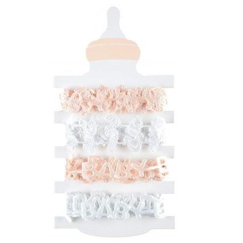 Dekoband Set Baby lachs