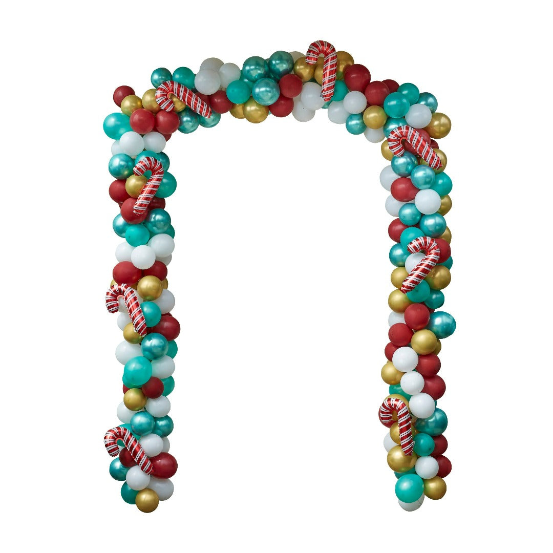 DIY Ballon Girlande Set Weihnachten Tuer