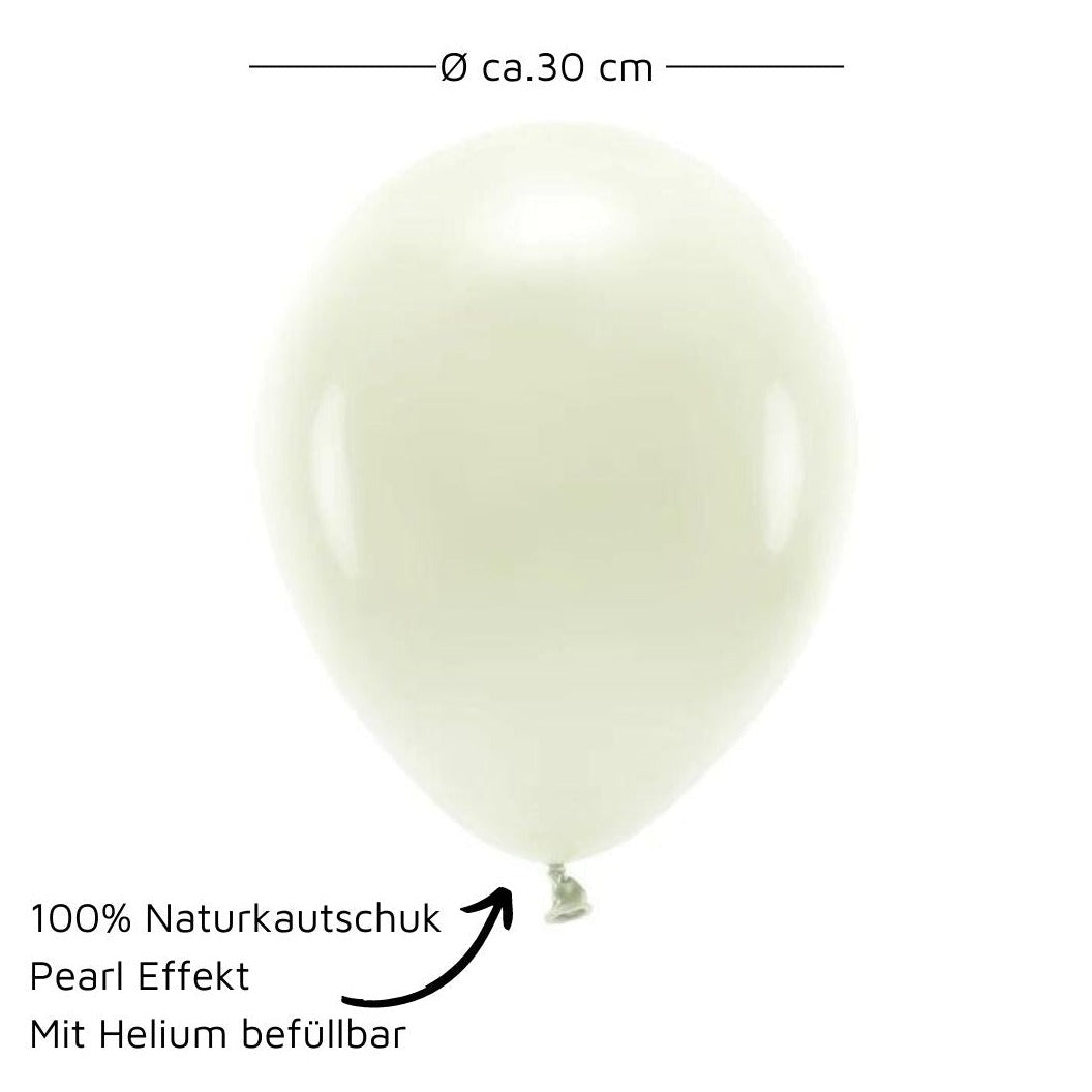 ECO Luftballons 30 cm Maße