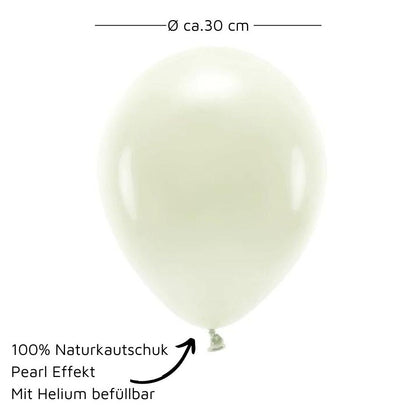 ECO Luftballons 30 cm Maße